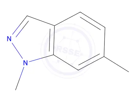 Chemical structure of 1,6-Dimethyl-1h-indazole