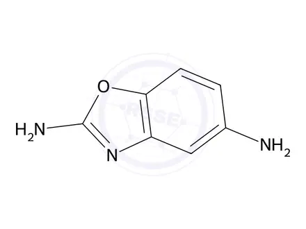 Chemical structure of 2,5-Diaminobenzoxazole