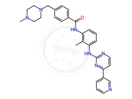 Chemical structure of Imatinib Regioisomer 2