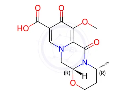 Chemical structure of Dolutegravir Impurity 135