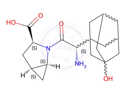 Chemical structure of Saxagliptin Impurity 162