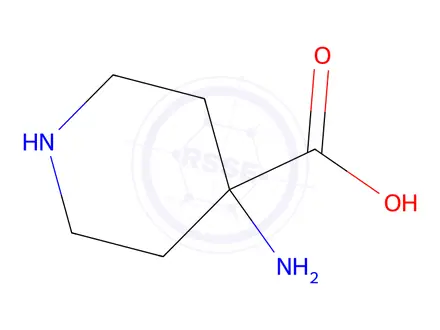 Chemical structure of 4-Aminopiperidine-4-carboxylic Acid