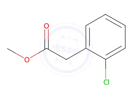 Chemical structure of Methyl 2-chlorophenylacetate