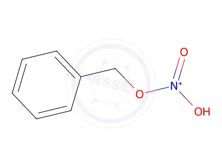 Chemical structure of Nitric acid benzyl