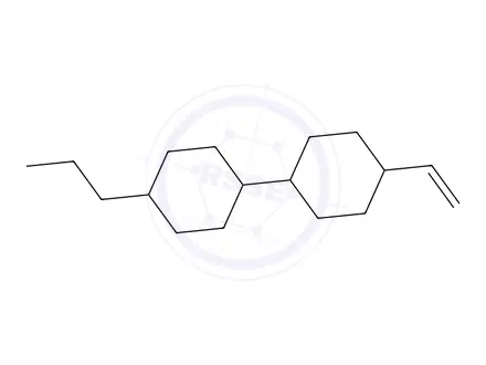 Chemical structure of 1-Ethenyl-4-(4-propylcyclohexyl)cyclohexane