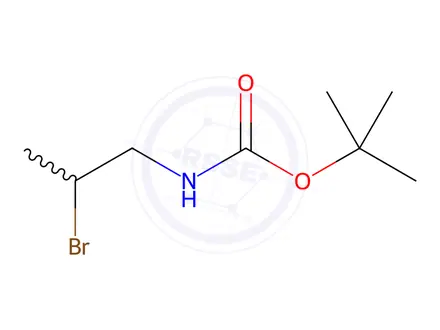 Chemical structure of N-Boc-2-bromo-1-propanamine