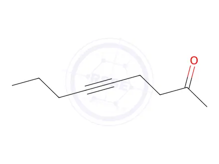 Chemical structure of 5-Nonyn-2-one (9CI)