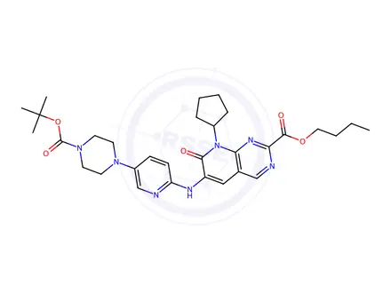 Chemical structure of Palbociclib Impurity 122