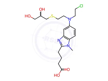 Chemical structure of Bendamustine Impurity 111