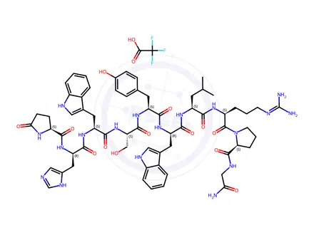 Chemical structure of Triptorelin Impurity 1