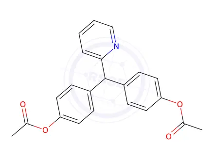 Chemical structure of Bisacodyl
