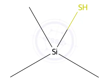 Chemical structure of Silanethiol, trimethyl-(6CI,7CI,8CI,9CI)