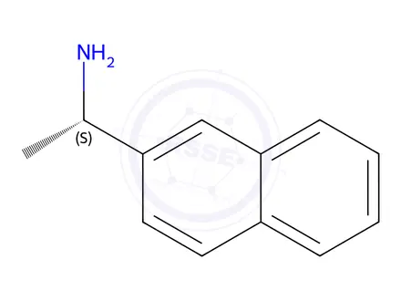 Chemical structure of (S)-1-(naphthalen-2-yl)ethanamine