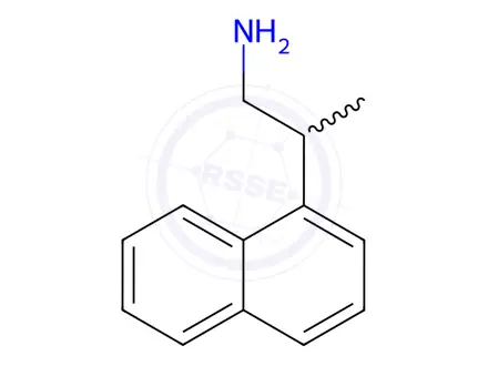Chemical structure of 2-(Naphthalen-1-Yl)Propan-1-Amine