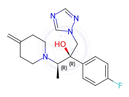 Chemical structure of Efinaconazole Impurity 129