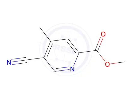 Chemical structure of Methyl 5-cyano-4-methylpicolinate