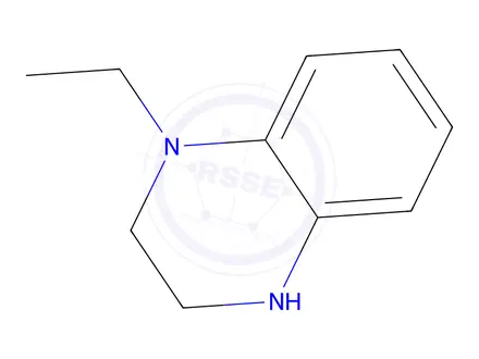 Chemical structure of 1-ethyl-1,2,3,4-tetrahydroquinoxaline