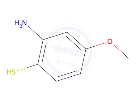 Chemical structure of 2-Amino-4-methoxybenzene-1-thiol Hydrochloride