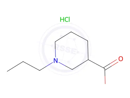Chemical structure of 1-propylpiperidine-3-carboxylic acid hydrochloride