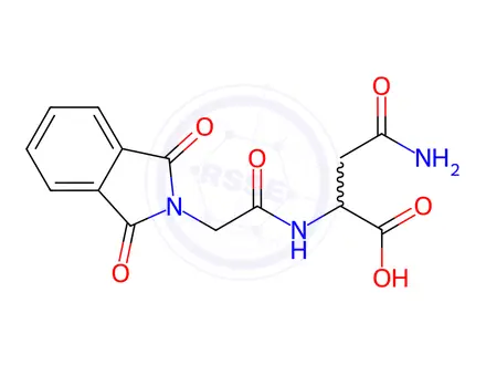 Chemical structure of PHT-GLY-ASN-OH