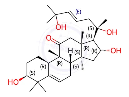Chemical structure of Cucurbitacin V