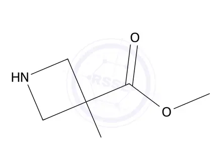 Chemical structure of Methyl 3-aminoazetidine-3-carboxylate