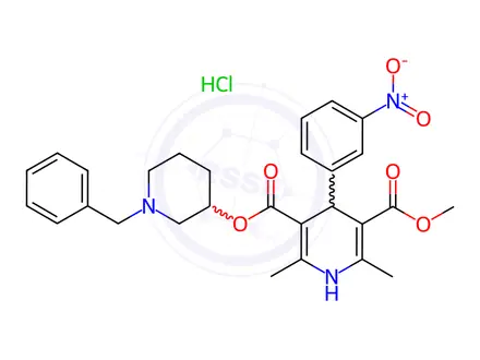 Chemical structure of Benidipine Hydrochloride Impurity 4