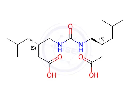 Chemical structure of Pregabalin Impurity 404