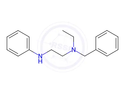 Chemical structure of N-{2-[benzyl(ethyl)amino]ethyl}aniline