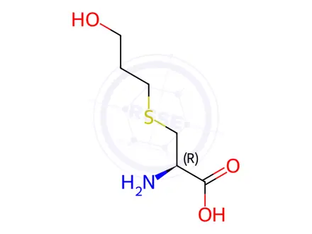 Chemical structure of Fudosteine