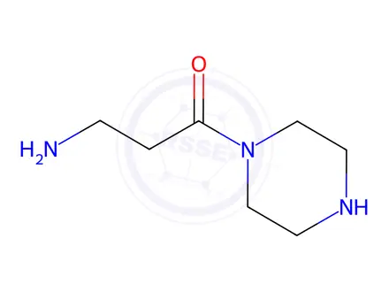Chemical structure of 3-Amino-1-(piperazin-1-yl)propan-1-one