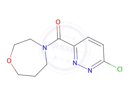 Chemical structure of 4-(6-Chloropyridazine-3-carbonyl)-1,4-oxazepane
