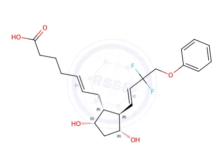 Chemical structure of Tafluprost Impurity 11