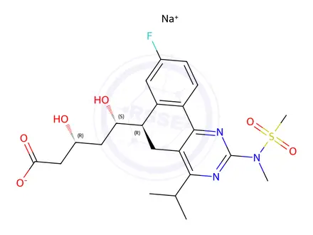 Chemical structure of Rosuvastatin Impurity 326