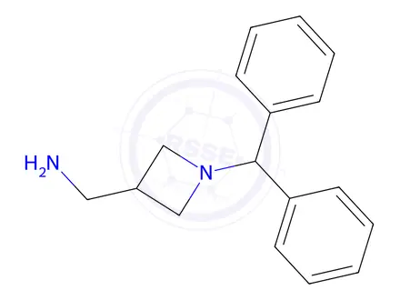 Chemical structure of 3-(Aminomethyl)-1-benzhydrylazetidine