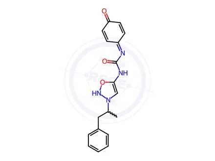 Chemical structure of Mesocarb Impurity 1 (p-Hydroxymesocarb)