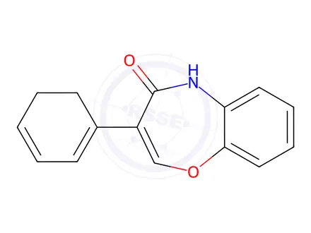 Chemical structure of 2,3-Dihydro-3-phenyl-1,5-benzoxazepin-4(5H)-one