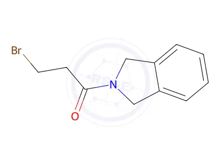 Chemical structure of 3-Bromo-1-(isoindolin-2-yl)propan-1-one