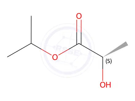 Chemical structure of (S)-Isopropyl Lactate