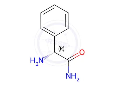 Chemical structure of D(-)-Phenylglycinamide