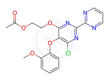 Chemical structure of Bosentan Impurity 32