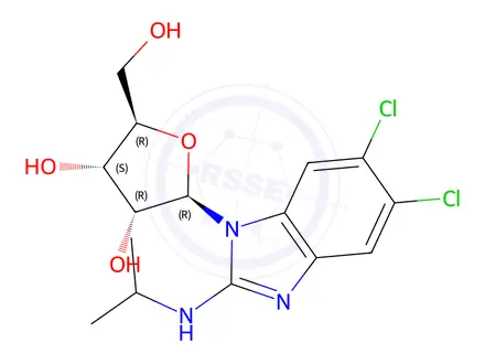 Chemical structure of Maribavir Impurity 25