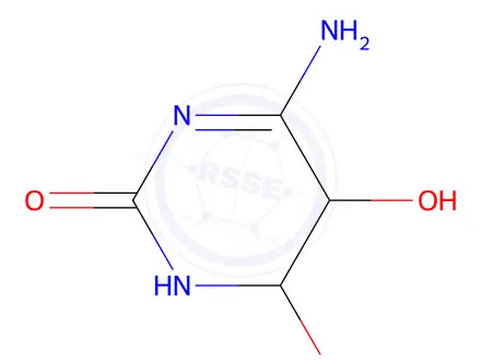 Chemical structure of cytosine glycol