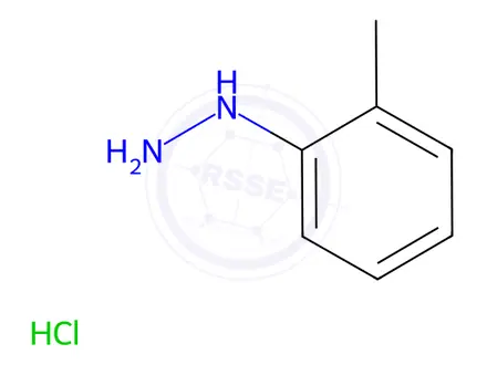 Chemical structure of o-Tolylhydrazine Hydrochloride