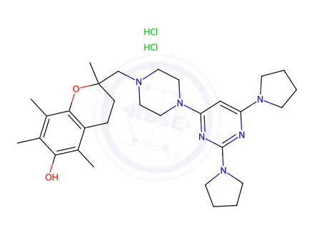 Chemical structure of U 78517F