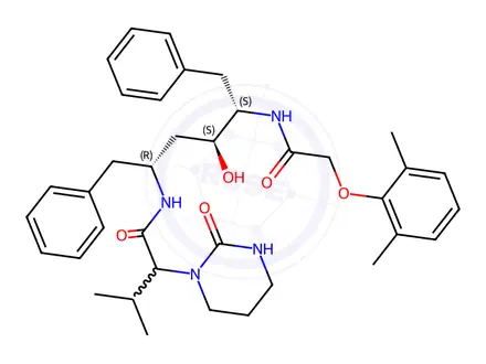 Chemical structure of Lopinavir EP Impurity P