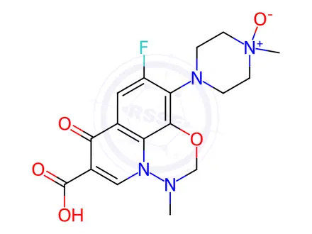 Chemical structure of Marbofloxacin EP Impurity F