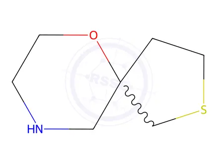 Chemical structure of 6-oxa-2-thia-9-azaspiro[4.5]decane