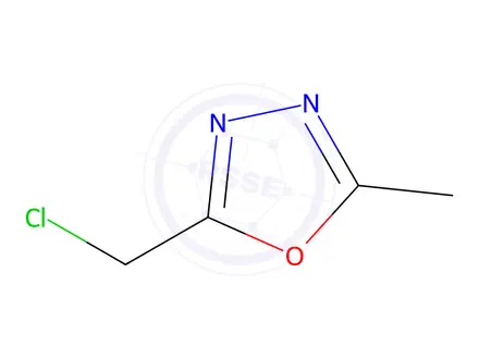 Chemical structure of 2-(Chloromethyl)-5-methyl-1,3,4-oxadiazole