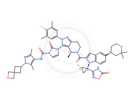 Chemical structure of BMS 754807 Impurity 79